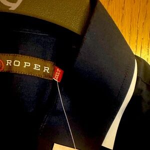 2XLT Mens NEW Roper Button Shirt Navy Blue